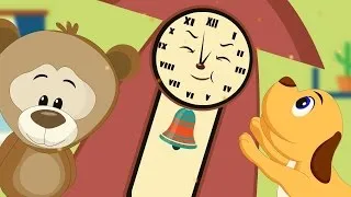 Thumbnail: Hickory Dickory Dock | Hickory Dickory Dock Song | Nursery Rhyme With Lyrics | Fun Learning Poem