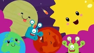 Thumbnail: The Planet Song | Nursery Rhyme With Lyrics | Solar System Song For Children