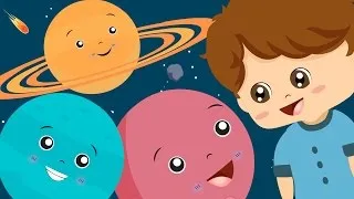 Thumbnail: The Planet Song | Nursery Rhyme With Lyrics | Solar System Song For Children
