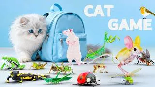 Thumbnail: CAT GAMES | Ultimate 3D CAT VIDEOS FOR CATS TO WATCH | CAT TV For Feline Friends | 10 HOURS