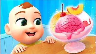 Thumbnail: Yummy Ice Cream & Colorful Fruits! | Newborn Baby Songs & Nursery Rhymes