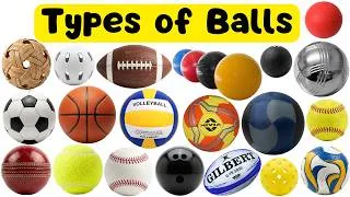 Thumbnail: Learn Different Types of Sports Balls Names for Kids ⚽🏀 | Sports Balls for Toddlers & Kindergarten