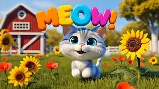 Thumbnail: Animal Sounds Song 🐮🐷🐔 | Fun Kids Music for Toddlers to Sing & Clap 🎶
