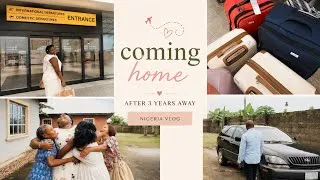 Thumbnail:     After 9 Years in America, I Finally Came Home to Nigeria 🇳🇬 | Reuniting With My Husband & Family