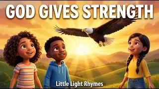 Thumbnail: We Will Rise Like Eagles (Isaiah 40:31) | Christian Kids Song | Bible Song for Kids
