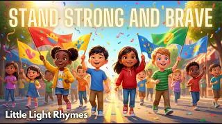 Thumbnail: Stand Strong and Brave | Joshua 1:9 | Christian Kids Songs