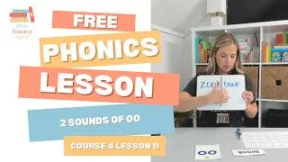 Thumbnail: Phonics reading lesson: Vowel Diphthong OO  - Course 4- Lesson 11
