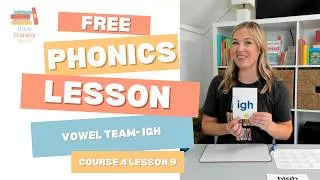 Thumbnail: Phonics reading lesson: vowel team IGH  - Course 4- Lesson 9