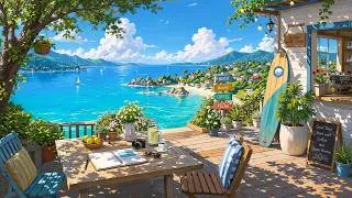 Thumbnail: Sunny Beachfront Terrace ☀️ Coffee & Chill Lofi Beats for Fresh Ideas, Easy Focus
