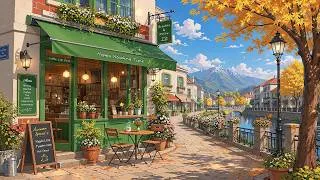 Thumbnail: Happy Time 📚 Cozy Lofi with Autumn Street by the Riverside for Calm Focus, Study & Work