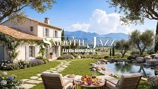 Thumbnail: Peaceful Mediterranean Jazz for Relaxation & Coffee 🌿 Luxury Villa with Smooth Jazz & Mountain Views