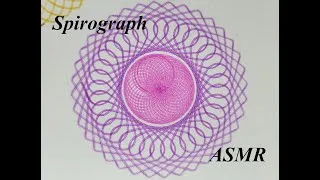 Thumbnail: Spirograph ASMR with gel pens | Whispered, slightly chaotic