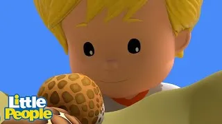 Thumbnail: What has Eddie found on the beach? | 1 Hour of Preschool Learning | Little People - Fisher Price