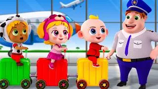 Thumbnail: Airport Safety Song | X-Ray in the Airport | Funny Nursery Rhymes & More Kids Songs by Little PIB