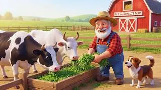 Thumbnail: Old MacDonald's Happy Farm Adventure | Fun Animal Story for Kids | Pixar Style Animation