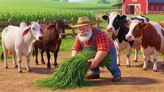 Thumbnail: Old MacDonald's Happy Animal Farm Song | Fun Farm Animals Song for Kids | E-I-E-I-O Nursery Rhyme