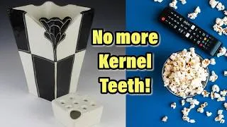 Thumbnail: Hand Building a Popcorn Holder - A Treat for any Potter! FREE TEMPLATES!