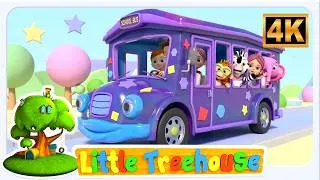 Thumbnail: Shapes Wheels on the Bus - Nursery Rhymes and Kids Songs