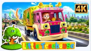 Thumbnail: Wheels on the Garbage Truck +  More Nursery Rhymes and Cartoon Videos