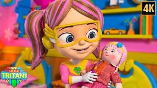 Thumbnail: Miss Polly Had A Dolly | Nursery Rhymes For Kids | Baby Songs