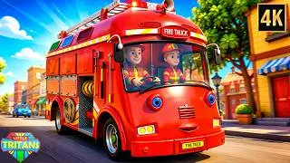 Thumbnail: Wheels on the Fire Truck + Kids Songs & Nursery Rhymes