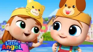 Thumbnail: Name That Animal Sound 🎵 Little Angel Kids Songs & Nursery Rhymes