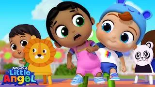 Thumbnail: Musical Chairs Challenge | Little Angel Kids Songs & Nursery Rhymes
