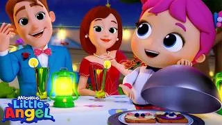 Thumbnail: Surprise Dinner Song | Little Angel Kids Songs & Nursery Rhymes