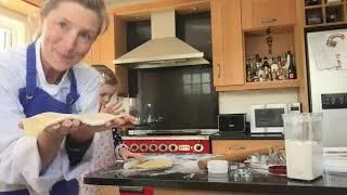 Thumbnail: Children's Cook Along- Rolling, Cutting & Baking Butter Biscuits (with Little Wren Cooking) Beginner