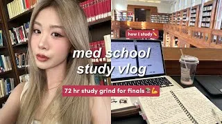 Thumbnail: 72 hr study vlog 🙇🏻‍♀️📚| dealing with exam stress, mock OSCE, solo clinic, thank you for 100k!