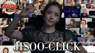 Thumbnail: JISOO "CLICK" REACTION MASHUP 