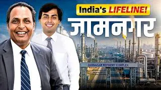 Thumbnail: Jamnagar Refinery 📍 That Runs India | Reliance's Hidden Empire | Dhirubhai Ambani | Live Hindi