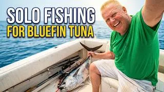 Thumbnail: Catching a Big Bluefin Solo Style! Ocean City Maryland #fish #tuna #tunafish #bluefintuna #deepsea