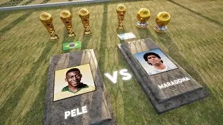 Thumbnail: Comparison: Pele vs Maradona ► 3D