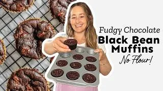 Thumbnail: Fudgy Chocolate Black Bean Muffins (Gluten-Free!)