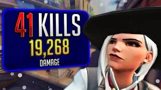 Thumbnail: Champion Ashe HARD CARRIES on Paraíso | Overwatch
