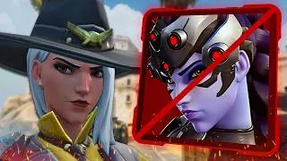 Thumbnail: Champion Players Banned my Widow... So I DESTROYED them with Ashe! | Overwatch