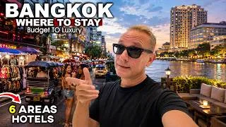 Thumbnail: Where To Stay In BANGKOK 🇹🇭 | 6 Best Areas, Budget & Luxury Hotels | Honest Review #livelovethailand