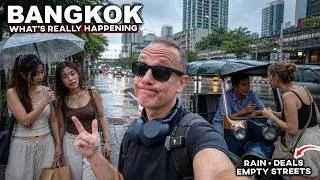 Thumbnail: What’s Really Happening In BANGKOK 🇹🇭 | Low Season, Rain & Prices | First Day Out #livelovethailand