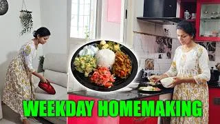 Thumbnail: A Calm Weekday Homemaking Routine After the School Rush