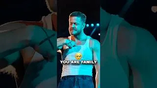 Thumbnail: Dan Reynolds GETS EMOTIONAL in Guangzhou 2026 😢 | “You Are Family” Speech + Live Moment