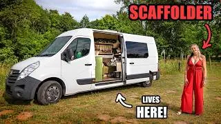 Thumbnail: Female Scaffolder Earns Good Money - Why Does She Live In A £5K Van?