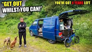 Thumbnail: 'Escaping the System Before The COLLAPSE'' — Living In $1,200 Barebones Van