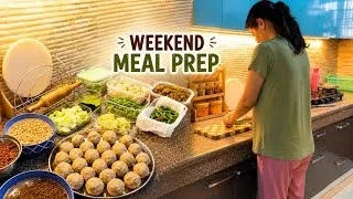Thumbnail: 7+ Weekend Meal Preparation IDEAS | Time Saving Meal Prep | Kitchen Organization 