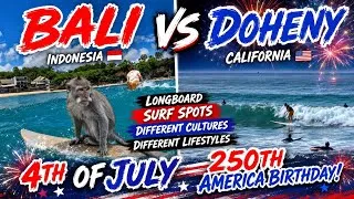 Thumbnail: Surf Vlog #68 | Bali vs Doheny California Ultimate Longboard Surf Showdown! Culture & Epic Waves