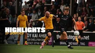 Thumbnail: Highlights | Arbroath 1-0 Livingston | William Hill Championship