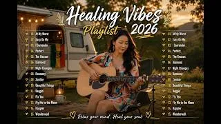 Thumbnail: Healing Vibes Playlist 2026 || Trending Acoustic Songs — Viral on TikTok | Music for a Calm