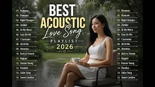 Thumbnail: 💖 Top Acoustic Love Songs 2026 🎧 Trending Spotify Hits 🌿 Relaxing & Feel Good Playlist