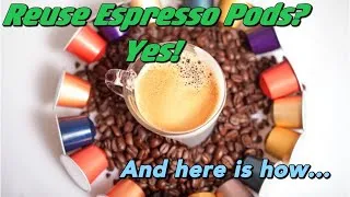 Thumbnail: How to Reuse Espresso Pods | Neo Espresso Pod Recycle | Sustainable Living | Easy Reusable Pods