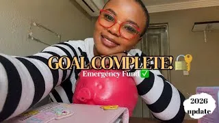 Thumbnail: I Finally Finished My Emergency Fund! 💰 | What’s Next Financially?